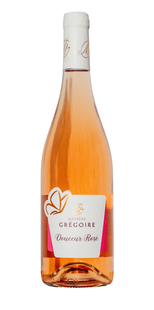 Bouteille de Douceur, vin rosé du Domaine Grégoire